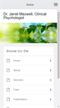 Mobile Screenshot of drjanetmaxwell.com